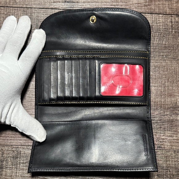 Dooney & Bourke Black Wallet with Colorful Logo - Picture 8 of 17